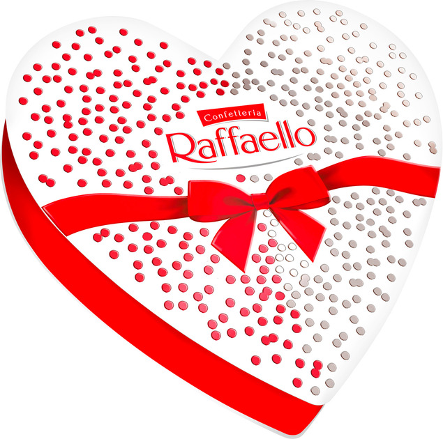 Цукерки Раффаелло Серце 14 цукерок